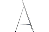 Стремянка алюминиевая 6 ступеней, высота платформы 123см, макс. нагр. 150кг., Сибртех Стремянка алюминиевая 6 ступеней, высота платформы 123см, макс. нагр. 150кг., Сибртех