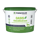  Краска для стен и потолков Oasis Kids&Bedroom FINNCOLOR  База А 9 л 