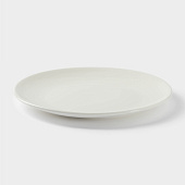 Тарелка обеденная Доляна White Label,фарфор, белый 3602558 Тарелка обеденная Доляна White Label,фарфор, белый 3602558