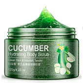  Скраб для тела Bioaqua с экстрактом огурца и грецкого ореха 120гр 