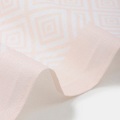  Дорожка Этель Геометрия, 35х180 см, 200 г/м2, бежевая 