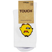  Женские носки, 2638,  белые, р. 23-25 