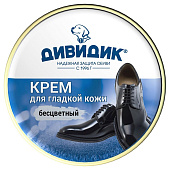 Дивидик Крем д/обуви Классик банка бесцв. 50мл Дивидик Крем д/обуви Классик банка бесцв. 50мл