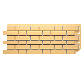 Фасадная панель Docke PREMIUM FLEMISH Желтый жженый 1095х420мм Фасадная панель Docke PREMIUM FLEMISH Желтый жженый 1095х420мм