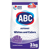 Стиральный порошок универсальный АВС Лаванда 3кг Стиральный порошок универсальный АВС Лаванда 3кг