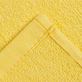  Салфетка 30х50 СГК для уборки махра, жёлтый, 02-006 
