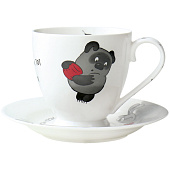  Пара чайная круглая Винни Пух 440мл HD2306-14CS 