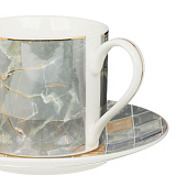 Набор чайный Millimi Грей 220мл 2 предмета фарфор 802-488 Набор чайный Millimi Грей 220мл 2 предмета фарфор 802-488