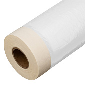 Пленка укрывная с малярной лентой 1,7мх15м Пленка укрывная с малярной лентой 1,7мх15м