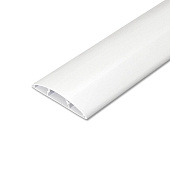 Наличник полукруглый с кабель-каналом 70х12х2200мм (20) Белый 001 /Идеал Наличник полукруглый с кабель-каналом 70х12х2200мм (20) Белый 001 /Идеал