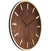 Часы настенные Ритм Рубин d-40см деревянные открытая стрелка 4003-001 Часы настенные Ритм Рубин d-40см деревянные открытая стрелка 4003-001