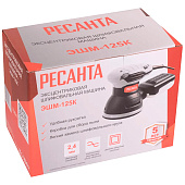 Эксцентриковая шлифмашина Ресанта ЭШМ-125К, d 125мм, 300Вт, 4000-14000об/мин Эксцентриковая шлифмашина Ресанта ЭШМ-125К, d 125мм, 300Вт, 4000-14000об/мин