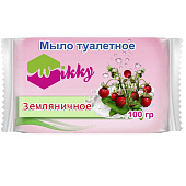  Мыло туалетное WIKKY Земляничное 100г 