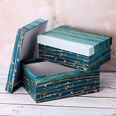 Подарочная коробка «Golden lines», 21х14х8.5 Подарочная коробка «Golden lines», 21х14х8.5