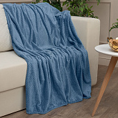 Плед 200х220 Texrepublic TF FNJ LTBL1 Плед 200х220 Texrepublic TF FNJ LTBL1