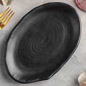 Блюдо «Чёрный Восток», цвет чёрный 7365444 Блюдо «Чёрный Восток», цвет чёрный 7365444