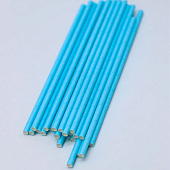 Трубочки одноразовые для напитков 25 шт. "Party go", blue (197 мм) Трубочки одноразовые для напитков 25 шт. "Party go", blue (197 мм)