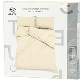  Постельное бельё Этель Евро Vanilla sky 200х215, 220х240, 50х70-2 шт, 100% хлопок, поплин 125г/м2 