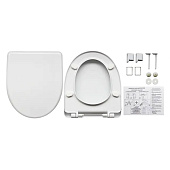 Сиденье для унитаза дюропласт Лада Стандарт Идеал Виктория Марс 20975008 Sanita Сиденье для унитаза дюропласт Лада Стандарт Идеал Виктория Марс 20975008 Sanita