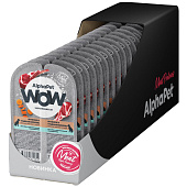  Влажный корм AlphaPet WOW Superpremium для собак 100г (210004) ягненок, морковь соус чувст.пищ. 