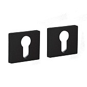 Накладки цилиндровые Code Deco Fusion DP-C-100-BLM, черный матовый Накладки цилиндровые Code Deco Fusion DP-C-100-BLM, черный матовый