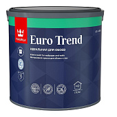 Краска для обоев и стен матовая Tikkurila EURO TREND База C мат 2,7л Краска для обоев и стен матовая Tikkurila EURO TREND База C мат 2,7л