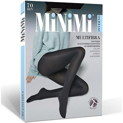 Колготки MINIMI Multifibra 70, цвет Moka, размер 2 