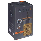 Банка стеклянная 1.3л для продуктов Leonord ALBERO DI MARMO 108285 Банка стеклянная 1.3л для продуктов Leonord ALBERO DI MARMO 108285