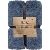 Плед 200х220 Eclair TF F072BL-GYv Плед 200х220 Eclair TF F072BL-GYv