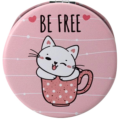  Зеркало "Be free", pink 