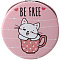  Зеркало "Be free", pink 
