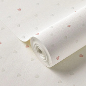 Обои 1.06х10м Romarta арт.106-102-33 Сердечки на белом /Moda Interio Обои 1.06х10м Romarta арт.106-102-33 Сердечки на белом /Moda Interio