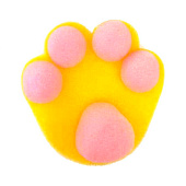  Губка для тела поролоновая детская фигурная Sweet kids - Лапка Элис, 641-110 