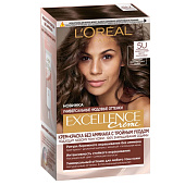 Краска для волос L'O Excellence Creme Универсальные нюдовые оттенки 5U Ун. св.-каштановый
