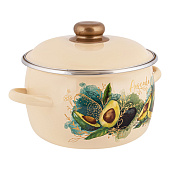 Кастрюля эмалированная Avocado 2,0л TM Appetite 364-771 Кастрюля эмалированная Avocado 2,0л TM Appetite 364-771