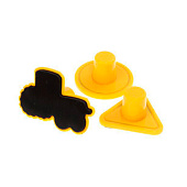 Доска для рисования ИГРАЕМ ВМЕСТЕ Синий трактор, магнитная 20х15см ч/б поле Доска для рисования ИГРАЕМ ВМЕСТЕ Синий трактор, магнитная 20х15см ч/б поле