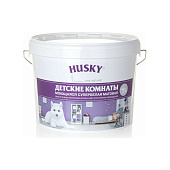 В/Д краска HUSKY для детских комнат 9л В/Д краска HUSKY для детских комнат 9л