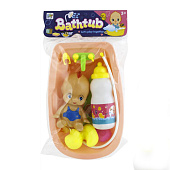 Пупс с ванной и акссесуарами 21х14см, 669-556D Пупс с ванной и акссесуарами 21х14см, 669-556D