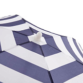 Зонт пляжный с наклонным механизмом d=160см h=170см, бело-синяя полоска арт.10123-1830 Зонт пляжный с наклонным механизмом d=160см h=170см, бело-синяя полоска арт.10123-1830