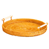 Поднос плетёный ротанг 10709644 Поднос плетёный ротанг 10709644