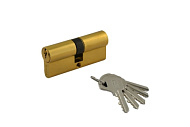 Цилиндр ключ/вертушка МЦ-ECO-STD-Z-ЛВ-80 (40-40) (латунь/золото) Нора-М 