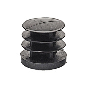  Ножка-заглушка d 25мм пласт.черная (4 шт)"Element" 