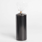 Свеча классическая, 6х14 см, чёрный, 9331820 Свеча классическая, 6х14 см, чёрный, 9331820