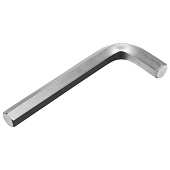  Ключ имбусовый HEX, 16 мм, 45x, закаленный, никель Сибртех 