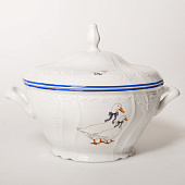 Супница 2500 мл Thun Bernadotte, декор "Гуси" БТФ0371 Супница 2500 мл Thun Bernadotte, декор "Гуси" БТФ0371