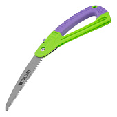  Пила садовая складная 175мм, пластиковая обрезиненная рукоятка, защитная кулиса Palisad 60411 
