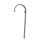 Кронштейн желоба металлический Docke PREMIUM 300мм, Шоколад Ral:8019 Кронштейн желоба металлический Docke PREMIUM 300мм, Шоколад Ral:8019