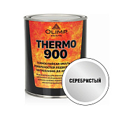 Эмаль термостойкая серебристая 700°С 0,8л /Олимп Эмаль термостойкая серебристая 700°С 0,8л /Олимп