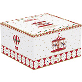 Набор для кофе Easy Life Рождественская карусель, 2 чашки с блюдцем 0,08л EL-R1107/CHWO Набор для кофе Easy Life Рождественская карусель, 2 чашки с блюдцем 0,08л EL-R1107/CHWO