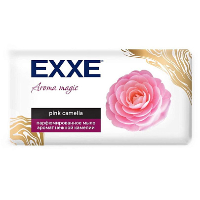 Мыло туалетное EXXE Нежная камелия 140г Мыло туалетное EXXE Нежная камелия 140г